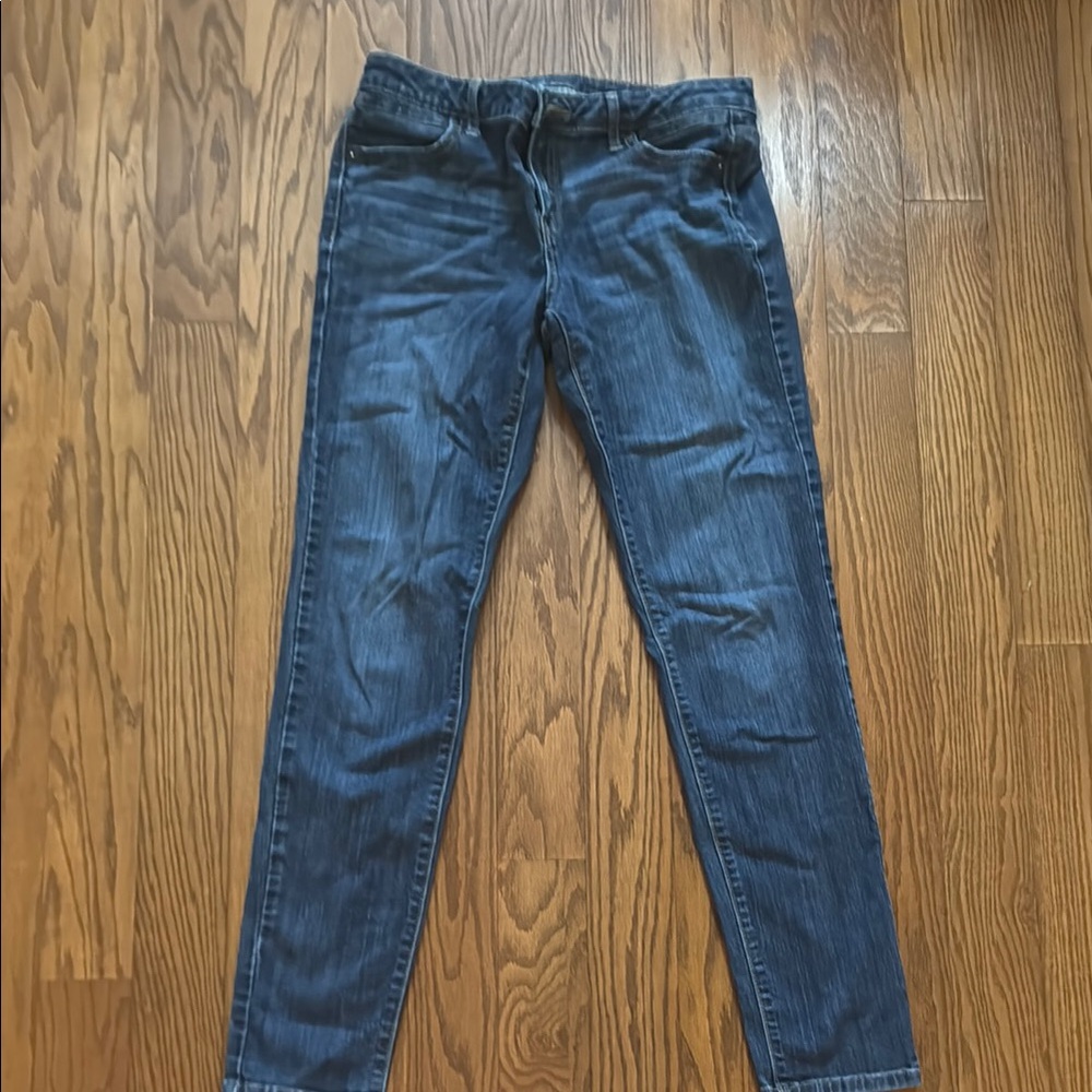 Simply Vera Vera Wang Blue Denim Jeans with Contrast Stitching